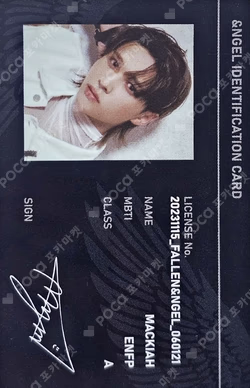 2025 AMPERS&ONE FAN-CON [Fallen &ngel] PHOTO POUCH SET