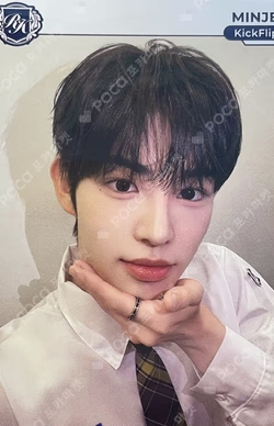 TELECA COLLECTION CARD 2025 K-POP ROOKIE BASE Minje photocard image