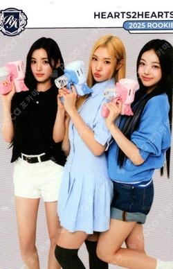 TELECA COLLECTION CARD 2025 K-POP ROOKIE BASE Unit photocard image