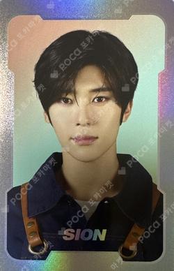 NCT ZONE COUPON CARD GARDENER ver. SION photocard image