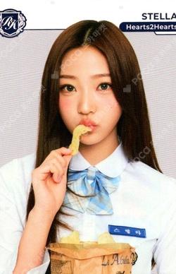 TELECA COLLECTION CARD 2025 K-POP ROOKIE BASE Stella photocard image