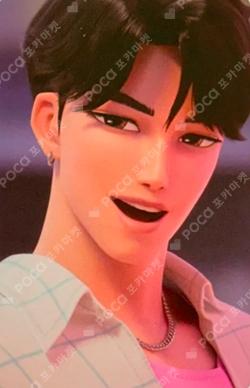 KPOP DEMON HUNTERS OFFICIAL POP-UP — SEOUL RANDOM PHOTOCARD Jinu photocard image