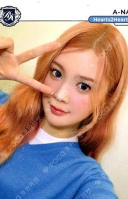 TELECA COLLECTION CARD 2025 K-POP ROOKIE BASE A-Na photocard image