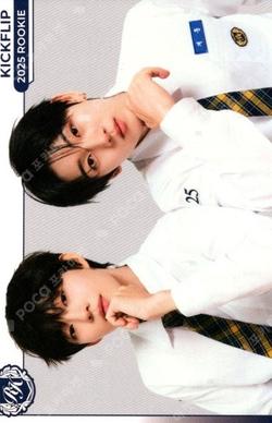 TELECA COLLECTION CARD 2025 K-POP ROOKIE BASE Unit photocard image