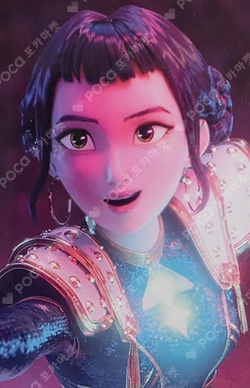 KPOP DEMON HUNTERS OFFICIAL POP-UP — SEOUL RANDOM PHOTOCARD Zoey photocard image