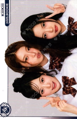 TELECA COLLECTION CARD 2025 K-POP ROOKIE BASE