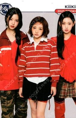 TELECA COLLECTION CARD 2025 K-POP ROOKIE BASE Unit photocard image