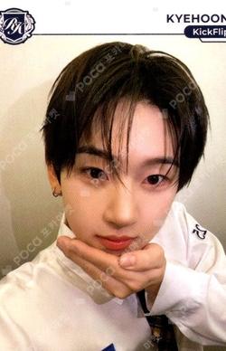 TELECA COLLECTION CARD 2025 K-POP ROOKIE BASE Kyehoon photocard image