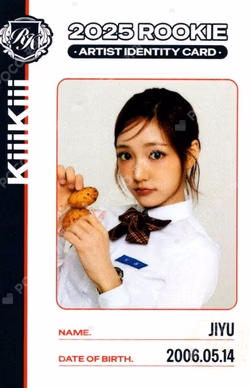 TELECA COLLECTION CARD 2025 K-POP ROOKIE RARE