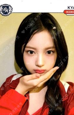 TELECA COLLECTION CARD 2025 K-POP ROOKIE BASE KYA photocard image