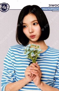 TELECA COLLECTION CARD 2025 K-POP ROOKIE BASE JIWOO photocard image