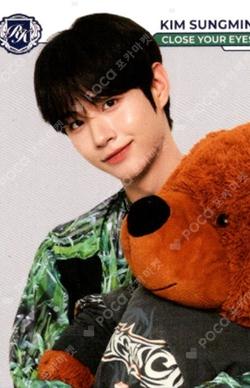 TELECA COLLECTION CARD 2025 K-POP ROOKIE BASE Sung Min Kim photocard image