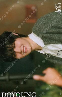 LAST NIGHT TRADING CARD DOYOUNG photocard image