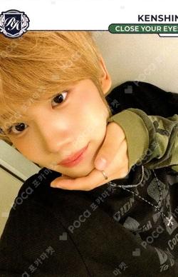 TELECA COLLECTION CARD 2025 K-POP ROOKIE BASE KENSHIN photocard image