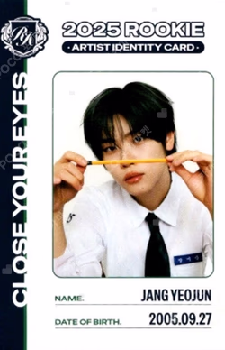 TELECA COLLECTION CARD 2025 K-POP ROOKIE RARE