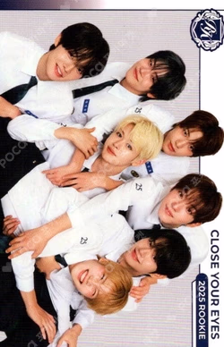 TELECA COLLECTION CARD 2025 K-POP ROOKIE BASE Unit photocard image