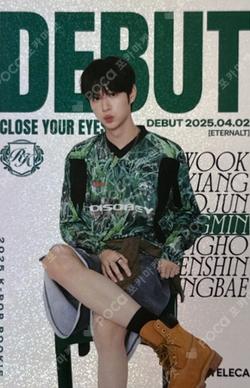 TELECA COLLECTION CARD 2025 K-POP ROOKIE RARE Sung Min Kim photocard image