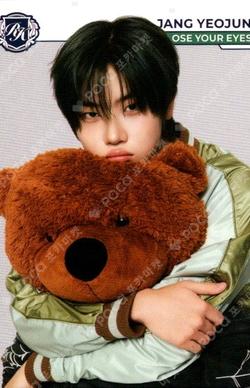 TELECA COLLECTION CARD 2025 K-POP ROOKIE BASE Yeo Jun Jang photocard image