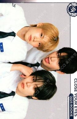 TELECA COLLECTION CARD 2025 K-POP ROOKIE BASE Unit photocard image