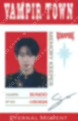 ENHYPEN WORLD COUPON CARD COLLECTION VAMPIRE BASIC ver. SUNOO photocard image