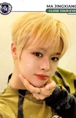 TELECA COLLECTION CARD 2025 K-POP ROOKIE BASE Ma Jingxiang photocard image