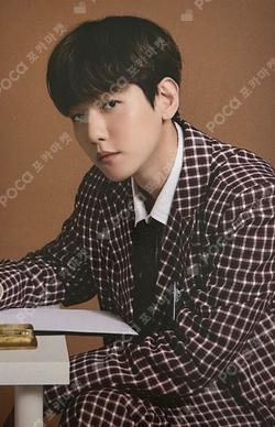 Season Greeting 2021 Smtown Store B BAEKHYUN photocard image