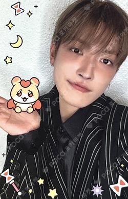 Press, Start! Enter the MIGHTEEZ POP-UP PHOTO CARD HOLDER US EXCLUSIVE HONGJOONG photocard image