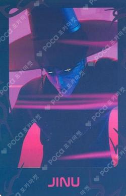 KPOP DEMON HUNTERS OFFICIAL LIGHT STICK & ACCESSORIES REWARD Jinu photocard image