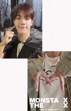 THE X QQ MUSIC SHOWNU photocard image