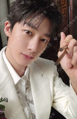 THE X QQ MUSIC HYUNGWON photocard image