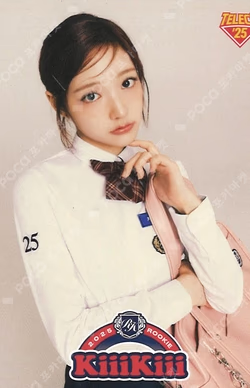 TELECA COLLECTION CARD 2025 K-POP ROOKIE BASE JIYU photocard image