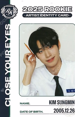 TELECA COLLECTION CARD 2025 K-POP ROOKIE RARE