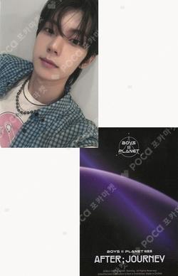 BOYS II PLANET Archive Exhibition ‘AFTER, JOURNEY’ in Shanghai HOLDER &  PHOTOCARD SET CHUEI LI YU photocard image