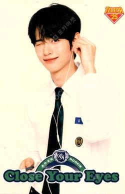 TELECA COLLECTION CARD 2025 K-POP ROOKIE BASE Sung Min Kim photocard image