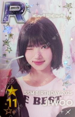 SSM BIRTHDAY 2025 JIWOO photocard image