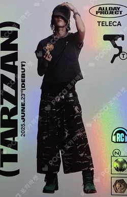 ALLDAY PROJECT TELECA COLLECTION CARD RARE TARZZAN photocard image