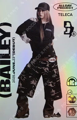 ALLDAY PROJECT TELECA COLLECTION CARD RARE BAILEY photocard image