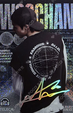 ALLDAY PROJECT TELECA COLLECTION CARD SIGNATURE