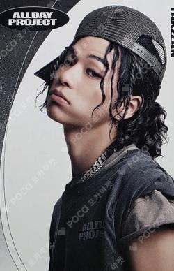 ALLDAY PROJECT TELECA COLLECTION CARD BASE TARZZAN photocard image