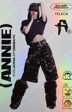 ALLDAY PROJECT TELECA COLLECTION CARD RARE ANNIE photocard image