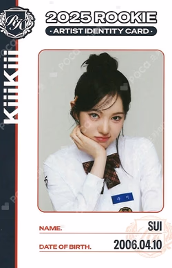 TELECA COLLECTION CARD 2025 K-POP ROOKIE RARE