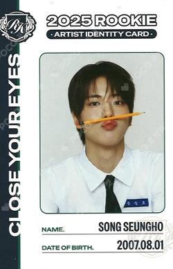 TELECA COLLECTION CARD 2025 K-POP ROOKIE RARE