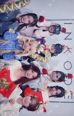 SAY MY NAME christmas party Unit photocard image