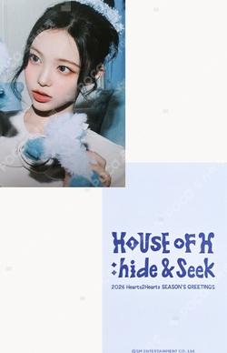 2026 Hearts2Hearts SEASON'S GREETINGS VIDEO EDITION YES24 IAN photocard image