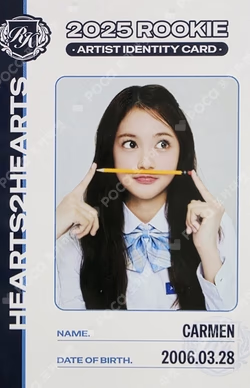 TELECA COLLECTION CARD 2025 K-POP ROOKIE RARE