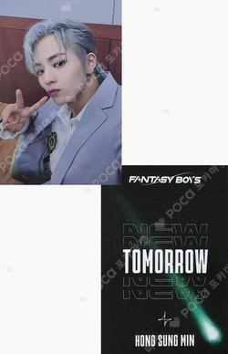 NEW TOMORROW B ver. Hong Sung Min photocard image