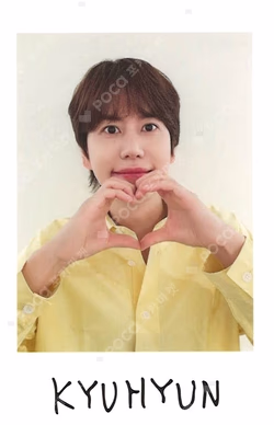 2024 SUPER JUNIOR SUPER SHOW SPIN-OFF : Halftime GYM SACK + POLAROLD SET KYUHYUN photocard image