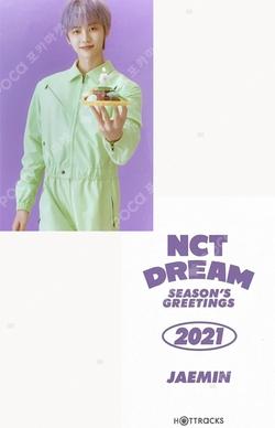 2021 SEASON'S GREETINGS HOTTRACKS JAEMIN photocard image