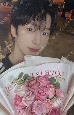 THE X QQ MUSIC HYUNGWON photocard image