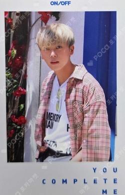YOU COMPLETE ME POLAROID SET MINKYUN photocard image